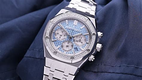 audemars piguet royal oak weisgold ice|audemars piguet snow set.